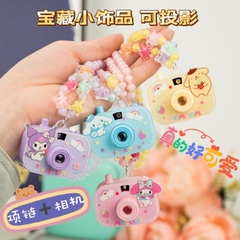 Dây Chuyền+ Vòng Tay Máy Ảnh Chiếu Hoạt Hình Đủ Mẫu Cho Bé Cute 15537