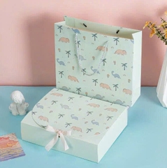 Hộp Quà Lắp Ráp 31*25,5*8cm Thắt Dây Ruy Băng 16544