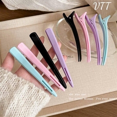 Set 2 Kẹp Mỏ Vịt Màu Trơn 12cm 17350