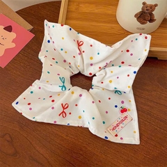 Cột Tóc Vải Scrunchies Vải Dạng Vuông Đủ Mẫu 15345