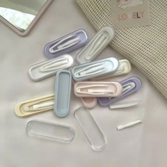 Bộ Nhíp Gắp + Que Đeo Lens Bọc Silicone 16283