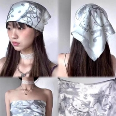 Khăn Vải Voan Hello Kitty Cá Tính 70*70cm 15592