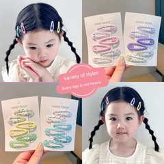 Set 6 Kẹp Mái Bấm Tách Đủ Mẫu 16789