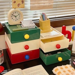 Hộp 3 Ngăn Đựng Đồ Đa Năng 3 Màu 15574