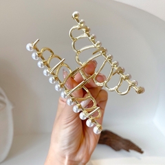 Kẹp Tóc Sắt Vương Miện Đính Ngọc 8976