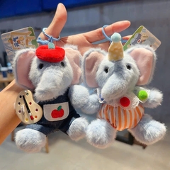 Móc Khóa Gấu Bông Chú Voi Xanh Mặc Đồ 15524