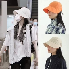 Mũ Bucket Chống Nắng Dây Rút Trơn Viền To Bè 15491