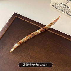 Trâm Cài Tóc Nhựa Xà Cừ Ngã Sóng Phong Cách Trung Hoa 16144