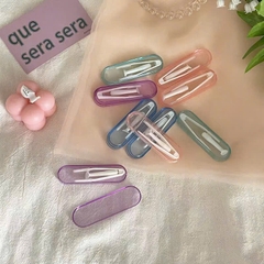 Bộ Nhíp Gắp + Que Đeo Lens Bọc Silicone 16283
