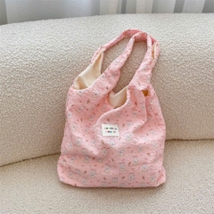 Túi Tote Dạng Bầu Hoạ Tiết Hoa Nhí SOZAKKA BEAUTE 17499