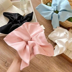 Cột Tóc Vải Scrunchies Voan Dạng Vuông Trơn 15344