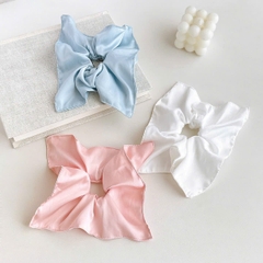 Cột Tóc Vải Scrunchies Voan Dạng Vuông Trơn 15344