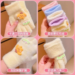Găng Tay Len Giữ Ấm Cho Bé Hoạt Hình Đủ Mẫu 16461