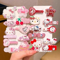 Set 2 Kẹp Tóc Nhựa Hello Kitty 15507