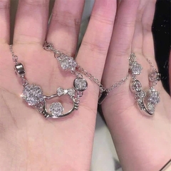 Vòng / Lắc Tay Mèo Hello Kitty Đính Đá Thời Trang 15576