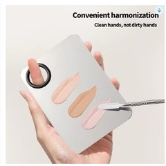 Bộ Dụng Cụ Inox Trộn, Tán Kem Nền Kèm Thìa Trộn - Lớn 16259