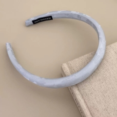 Cài Tóc Xốp Bóng Bản 1.5cm Vải Thêu Hoa 16349