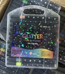 Hộp 24 Bút Màu Nhũ Kim Tuyến GLITTER 15700