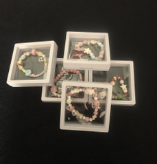 Hộp Nhựa Mặt Nilong Vòng Tay Chuỗi Hạt Đục Thời Trang 15598