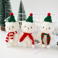 Móc Khóa Gấu Lông Xù Noel 16341