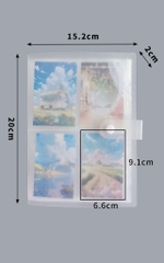 Album Ảnh Binder 160 Thẻ Ảnh Bìa Nhựa +Sticker 13627