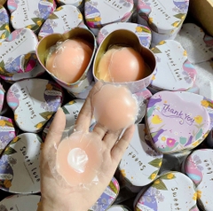 Hộp 5 Cặp Dán Ngực Silicon - Hộp Trái Tim 15561