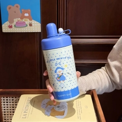 Bình Giữ Nhiệt Vacuum Cup 600ml Đủ mẫu Kèm Quai Dẻo 17577
