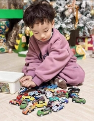 Hộp Đồ Chơi 30 Xe Oto Mini Cho Bé 15454