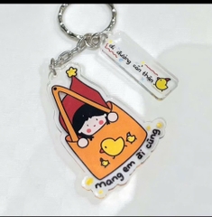 Móc Khoá Mica Chibi Hoạt Hình Cute 17295