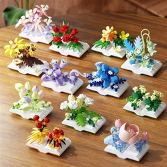 Mô Hình Lego 3D Lắp Ráp Hoa WORLD BOOK DAY 17115