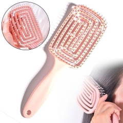 Lược Chải Tóc Massage Da Đầu Gỡ Rối Vuông 17672