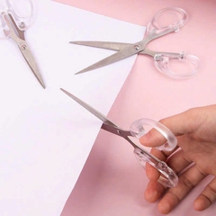 Kéo Cắt Đa Năng Cán Trong Suốt Scissors 17859