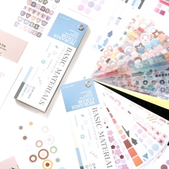 Sổ 30 Tấm Basic Materuals Sticker Note Ghi Chú Đánh Dấu Tiện Lợi 15640