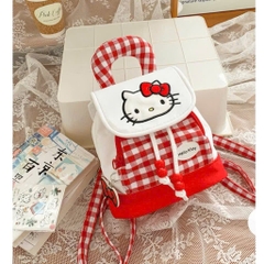 Balo Mini Kitty Caro Đỏ Dây Rút Cute 15713