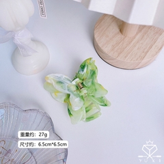 Kẹp Tóc Bướm Màu Xà Cừ 6.5*6.5cm Thời Trang 12822