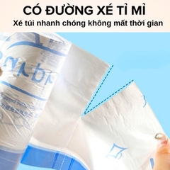 Cuộn 50 Túi Rác Dây Rút Hình Thỏ 13604