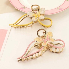 Kẹp Tóc Sắt Hình Nơ Bướm Màu Kiểu Dáng 8623