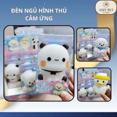 Đèn Ngủ Hình Thú Silicone Cảm Ứng Cute Đổi Màu 17426