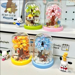 Mô Hình Lego 3D Lắp Ráp Hoa Lồng Kính 3RAND 16298