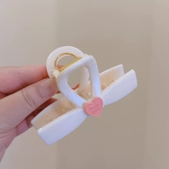 Kẹp Tóc Nhựa Cung Mini 8cm Đính Charm Đủ Mẫu 16334