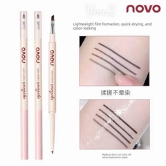 Kẻ Mắt Bằng Chì Sáp Kèm Cọ NOVO Hồng Liuyun 17632