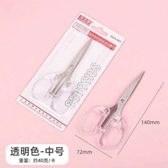 Kéo Cắt Đa Năng Cán Trong Suốt Scissors 17859
