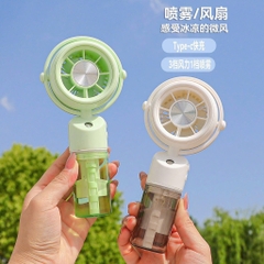 Quạt Cầm Tay Phun Sương Portable 17325