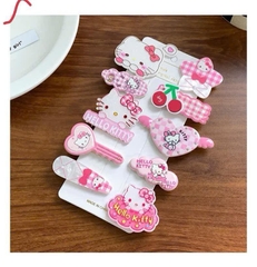 Set 2 Kẹp Tóc Nhựa Hello Kitty 15507