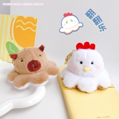 Móc Khoá Bạch Tuộc Lật Mặt Hoạt Hình 13596