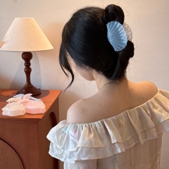 Kẹp Tóc Nhựa Hình Vỏ Sò Biển Thời Trang 15689