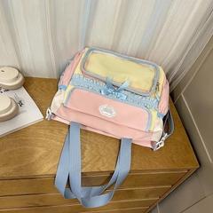 Túi Vải Học Thêm Nuoyjia Viền Bèo Nhún Gắn Nơ Ruy Băng 15645