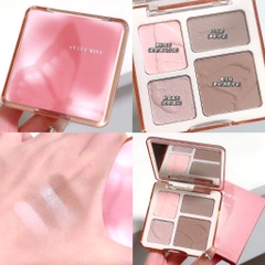 Phấn Tạo Khối Và Bắt Sáng 4 Ô SWEET MINT 15245