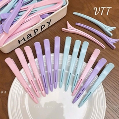 Set 2 Kẹp Mỏ Vịt Màu Trơn 12cm 17350
