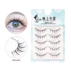 Hộp 5 Cặp Mi Giả Gân Trong Tự Nhiên Boutique Eyelash 15333